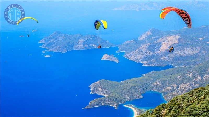 Saut en parachute en Turquie
