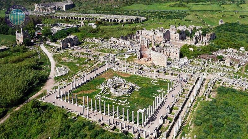 Perge Aspendos Kursunlu wasserfälle Serik0