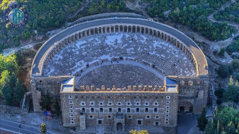 Perge Aspendos Kursunlu vandfald Bogazkent4