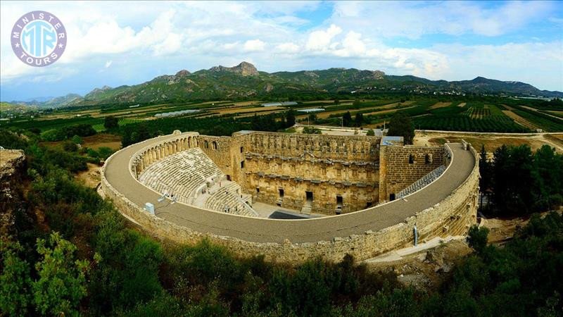 Perge Aspendos Kursunlu cascade Serik5