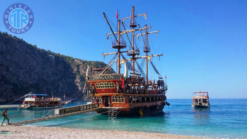 Gocek boat trip0