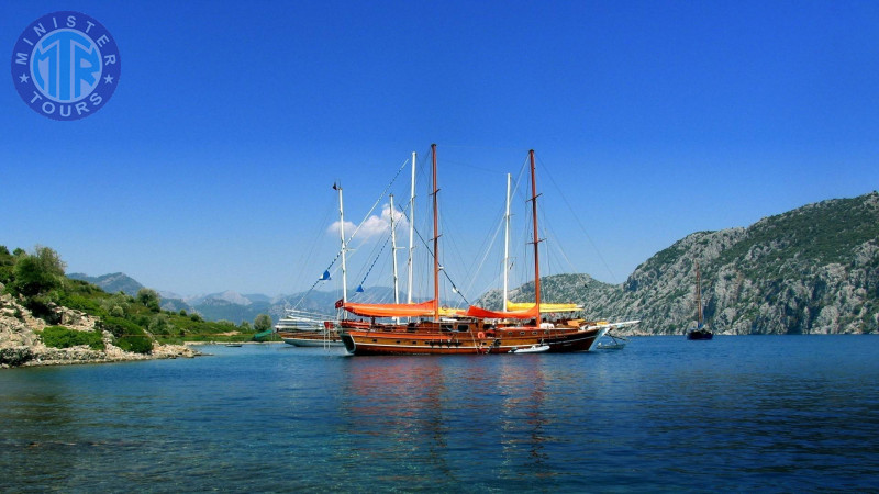 Boat tour in Fethie 6 islands0