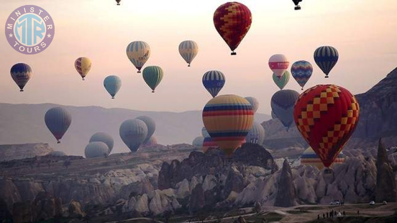 Hot air balloon flight in Cappadocia2