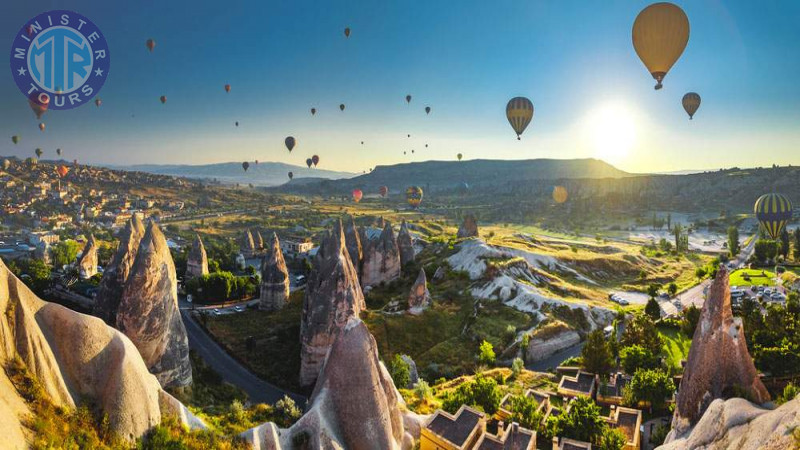 Hot air balloon flight in Cappadocia3