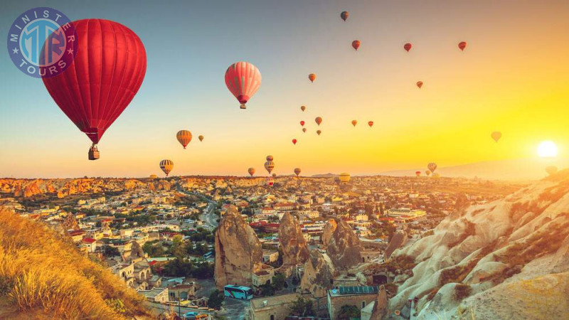 Hot air balloon flight in Cappadocia5