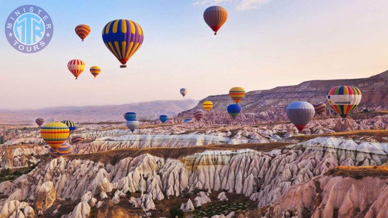 Hot air balloon flight in Cappadocia6