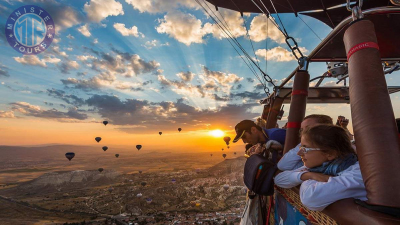 Hot air balloon flight in Cappadocia8