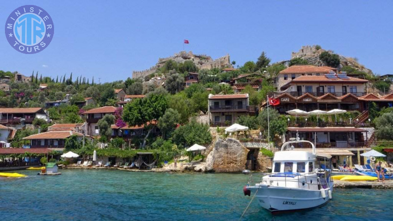 Kekova island sailing trip from Kas5