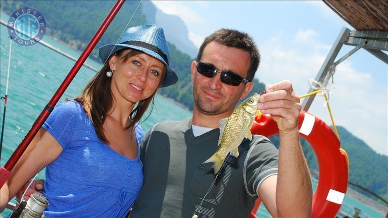 Picnic and Fishing on Karacaoren Lake in Camyuva0