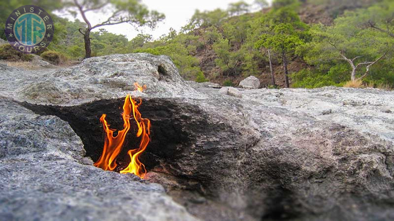 Degantis Chimeros kalnas, antikinis Olympos miestas iš Kundu2