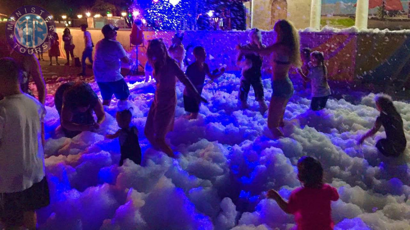 Foam party on a yacht in Kusadasi6