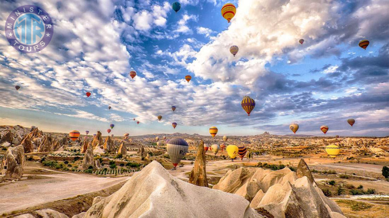 Cappadocia by plane from Antalya1