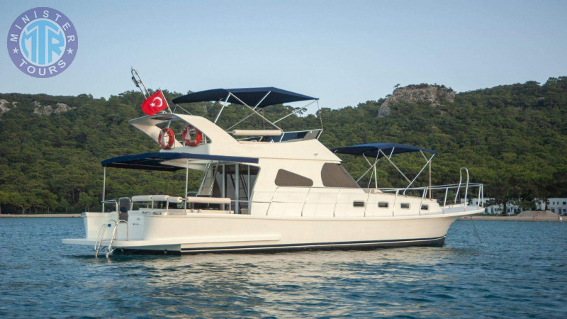 Private yacht hire in Tekirova0