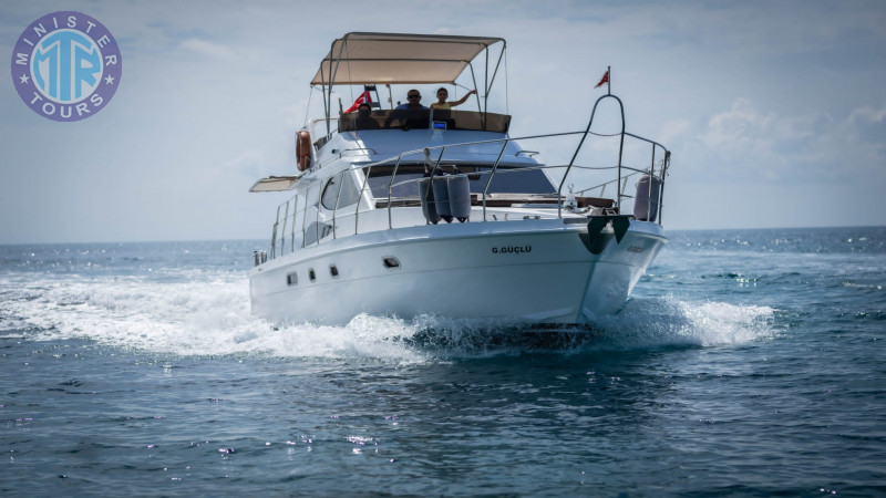 Private boat trip in Bogazkent1