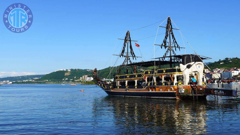 Pirate boat trip in Trabzon6