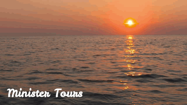 Trabzon sunset boat tour gif