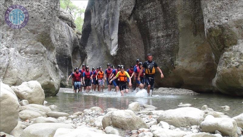 Konaklı'da ziplin yürüyüş rafting4